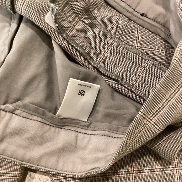 Express Editor Mid Rise Plaid Bootcut Pants - Picture 10 of 10